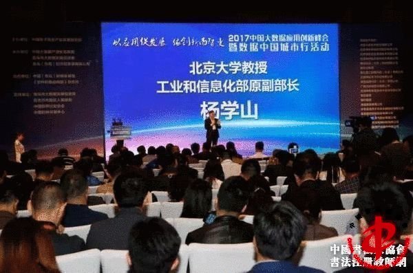 北京大学教授、中国大数据产业生态联盟荣誉顾问、工业和信息化部原副部长杨学山发言